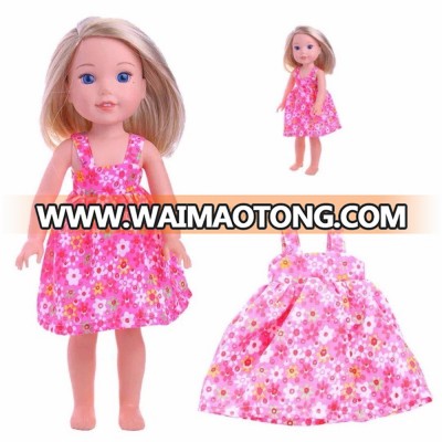 Sue Lucky Doll Dress Girls Matching 18 inch doll bf image photo clothes Kids clothing